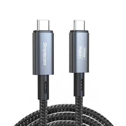 Simplecom CA612 USB-C to USB-C Cable USB4 40Gbps 5A 240W PD3.1 8K@60Hz 1.2M image 0