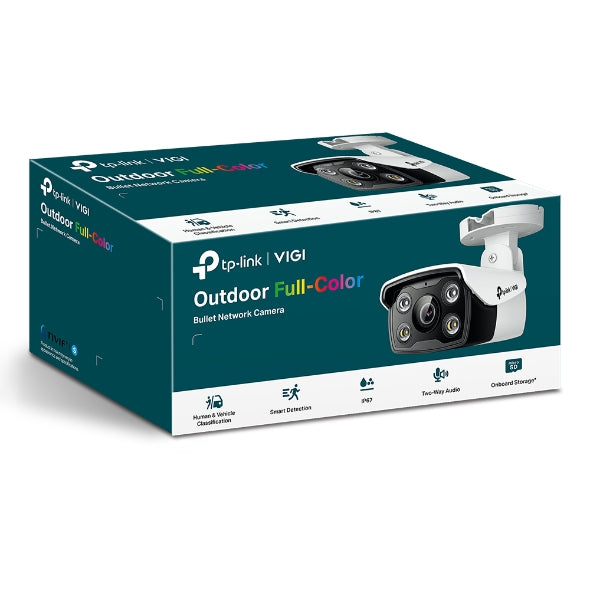 TP-Link VIGI 3MP C330(2.8mm) Outdoor Full-Color Bullet Network Camera, 2.8mm Len image 0