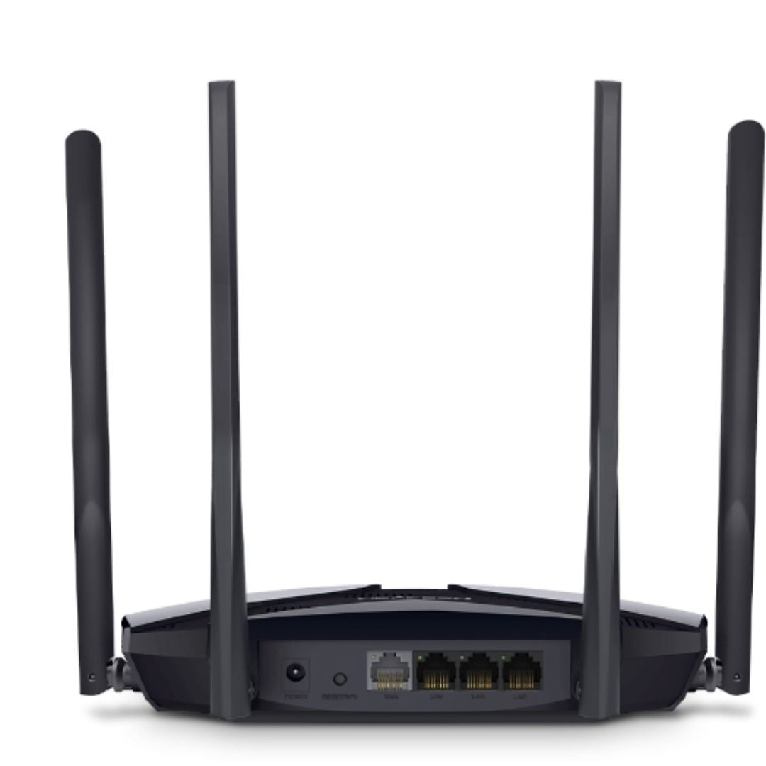 Mercusys MR80X AX3000 Dual-Band Wi-Fi 6 Router, Up to 3 Gbps ,MU-MIMO, OFDMA,WPA image 1