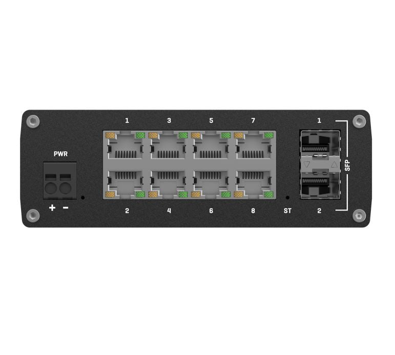 Teltonika Managed Ethernet Switch, L2 With additional L3 Features, Supports Prof image 3