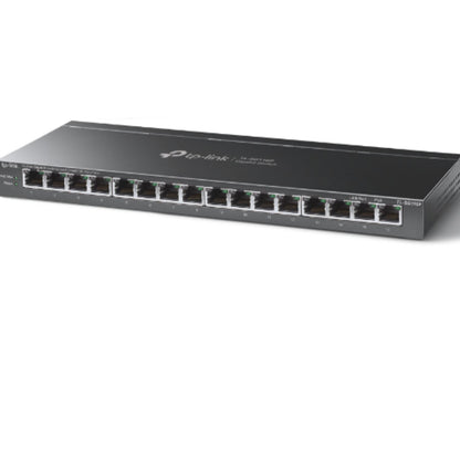 TP-Link TL-SG116P 16-Port Gigabit Desktop Switch with 16-Port PoE+, Up to 250 m image 2