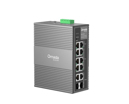 TP-Link IES210GPP Omada 10-Port Gigabit Industrial Easy Managed Switch with 6-Po image 0