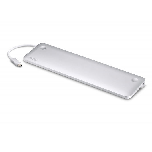 Aten Multiport Mini Dock USB-C, 3x USB 3.1 Gen 1 Ports, USB-C Power Pass through image 0