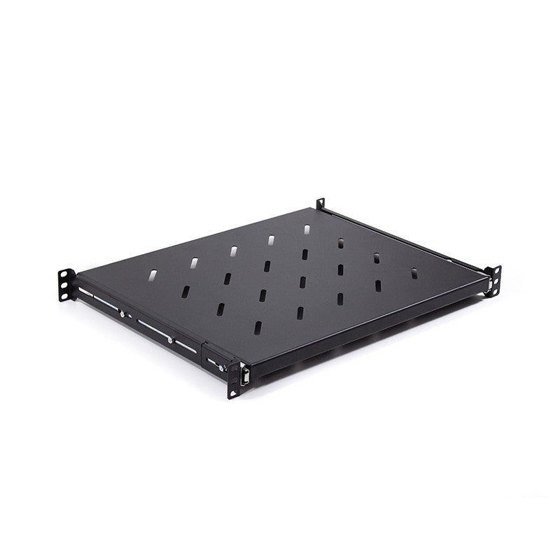 LDR Sliding 1U Shelf Recommended for 450mm to 600mm Deep Server Racks, Supports image 1