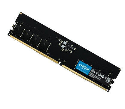 Crucial 32GB (1x32GB) DDR5 UDIMM 5600MHz CL46 Desktop PC Memory image 0