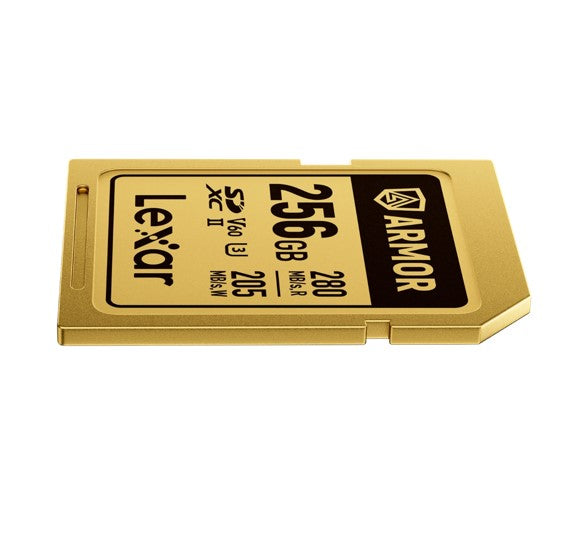 Lexar Professional ARMOR GOLD 256GB SDXC™ UHS-II Card  up to 280MB/s read, up image 3