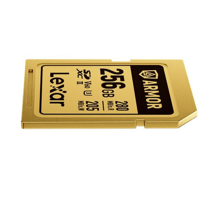 Lexar Professional ARMOR GOLD 256GB SDXC™ UHS-II Card  up to 280MB/s read, up image 3