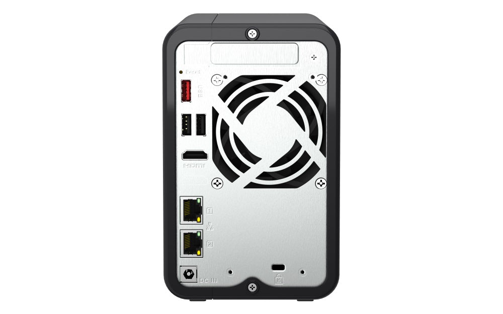 QNAP TS-264-8G 2 Bay desktop NAS 8 GB DDR4 onboard not expandable 2 x 3.5'/2.5' SATA 6Gb/s drive bays 2 x M.2 2280 PCIe Gen 3 x1 slots 2 x 2.5GbE