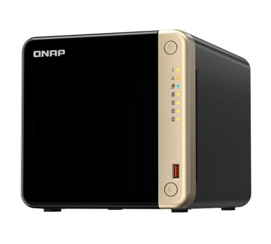 QNAP TS-464-8G 4 Bay NAS Intel Celeron N5095 Quad core 8GB DDR4 2xM.2 2280 PCle