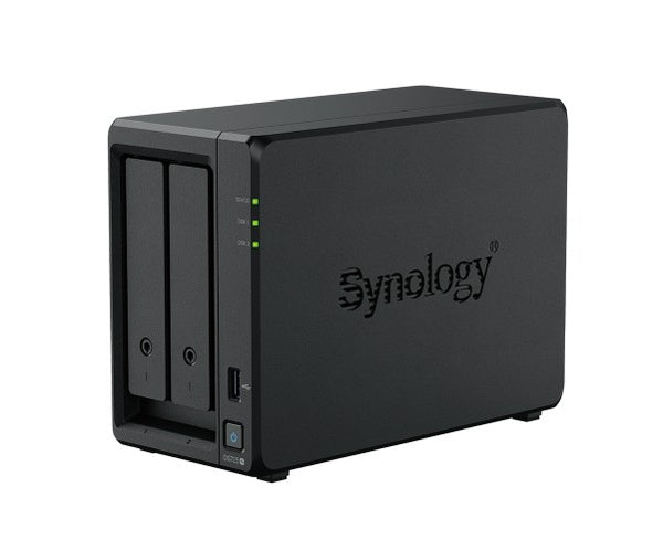 Synology DiskStation DS725+ 2-Bay 3.5' Diskless 1x 1GbE + 1x 2.5GbE, NAS (Scalable), AMD Ryzen R1600 dual core, 4GB RAM, 1xUSB3