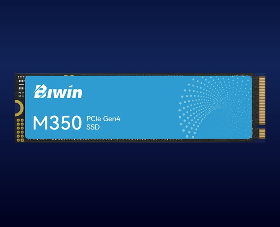 BIWIN M350-500G SSD M.2 NVMe PCIe4.0 Read speed 6000 MB/s Write speed 5000 MB/s BM350NN500G-RGX -5 Year Warranty