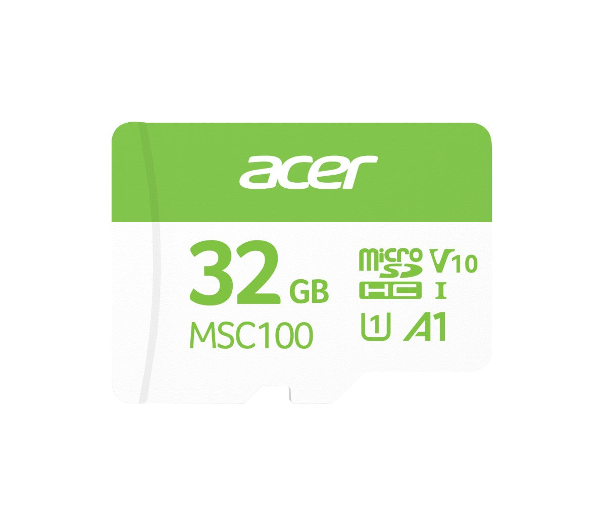 Acer MSC100-32GB microSD Express Read & Write Speed up to 100 MB/s & 10 MB/s BL.9BWWA.335