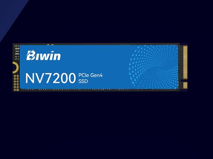 BIWIN NV7200-2TB -PCIe4.0 M.2 2280 “up to up to 7200MB/s & 6200MB/s  Case pack