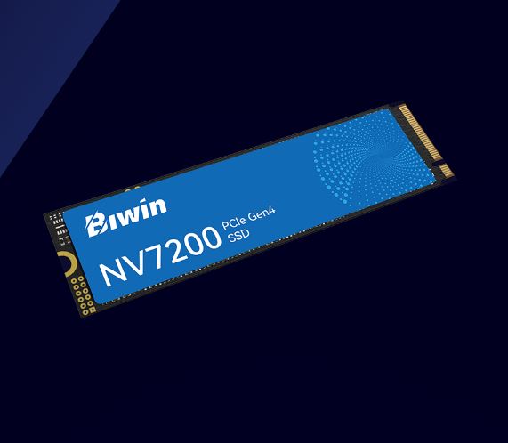 BIWIN NV7200-2TB -PCIe4.0 M.2 2280 “up to up to 7200MB/s & 6200MB/s  Case pack