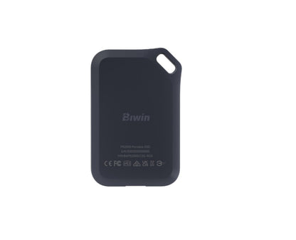 BIWIN BIW-PR2000-2TB Amber PR2000 Black Portable SSD with IP67 R/W up to  2000mb/s / 1800mb/s BAPR20002TB-RGH -2TB
