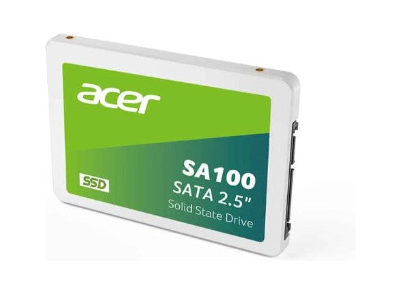 ACER SA100-960GB SSD 2.5 SATA  lll Writing Speed 493 MB/s Reading Speed 560 MB/s BL.9BWWA.104 - 3 Year Warranty