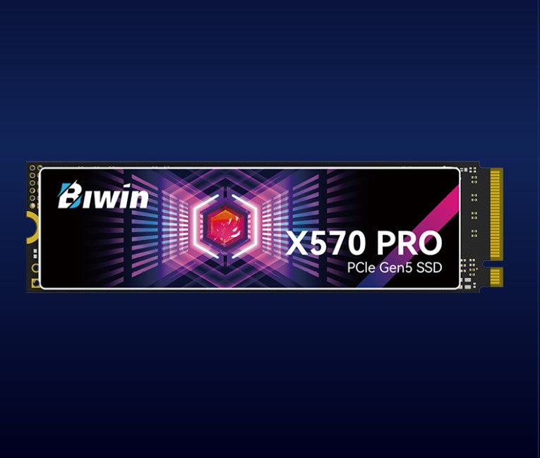 BIWIN Black Opal 8TB X570 PRO PCIe Gen5Ã—4, NVMe 2280 Up to 14000/13000 MB/s BX570DN08TB-RGX - 5 Year Warranty