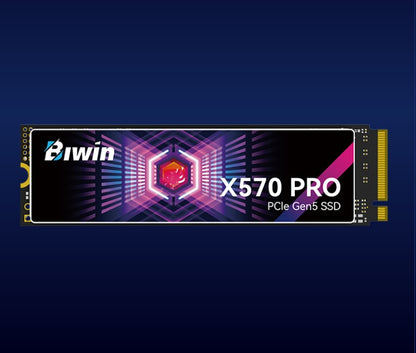 BIWIN Black Opal 8TB X570 PRO PCIe Gen5Ã—4, NVMe 2280 Up to 14000/13000 MB/s BX570DN08TB-RGX - 5 Year Warranty
