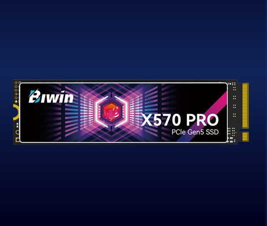 BIWIN Black Opal 8TB X570 PRO PCIe Gen5Ã—4, NVMe 2280 Up to 14000/13000 MB/s BX570DN08TB-RGX - 5 Year Warranty