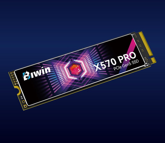 BIWIN Black Opal 8TB X570 PRO PCIe Gen5Ã—4, NVMe 2280 Up to 14000/13000 MB/s BX570DN08TB-RGX - 5 Year Warranty
