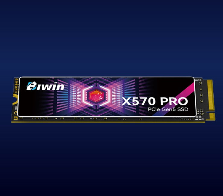 BIWIN Black Opal 8TB X570 PRO PCIe Gen5Ã—4, NVMe 2280 Up to 14000/13000 MB/s BX570DN08TB-RGX - 5 Year Warranty