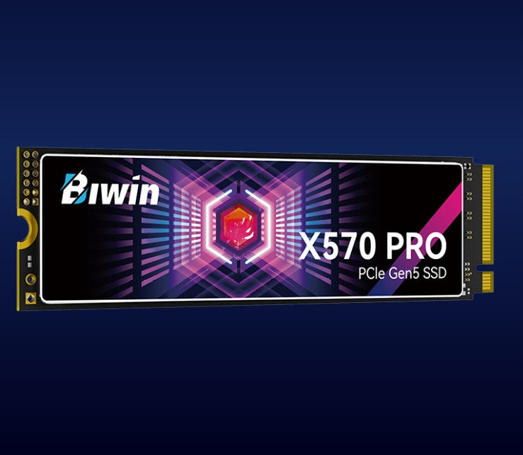 BIWIN Black Opal 8TB X570 PRO PCIe Gen5Ã—4, NVMe 2280 Up to 14000/13000 MB/s BX570DN08TB-RGX - 5 Year Warranty
