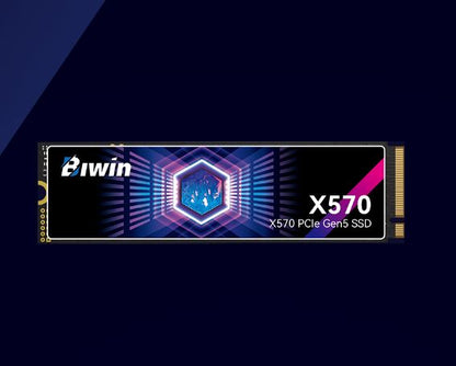 BIWIN BX570NN04TB-RGX Black Opal X570 SSD PCIe Gen5×4, NVMe 2 2280 Up to 14500/