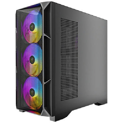 Antec AX1000 ARGB E-ATX ATX Micro-ATX ITX LED Control button USB3.0 x2 Type-C 3.2 Gen2 x1 Tempered Glass Side Panel Mid-Tower Gaming Case