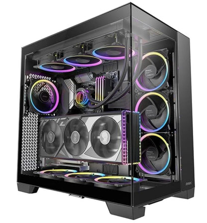 Antec C8 ARGB E-ATX, ATX, Dual Chamber, 2x 16CM ARGB Reverse Fans, 1x 14CM ARGB,