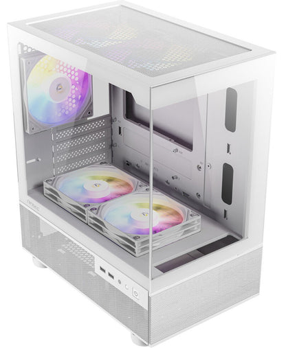 Antec CX200M RGB Elite, mATX, 270 degrees view, USB 3.0 x 2, Audio I/O Bottom. M