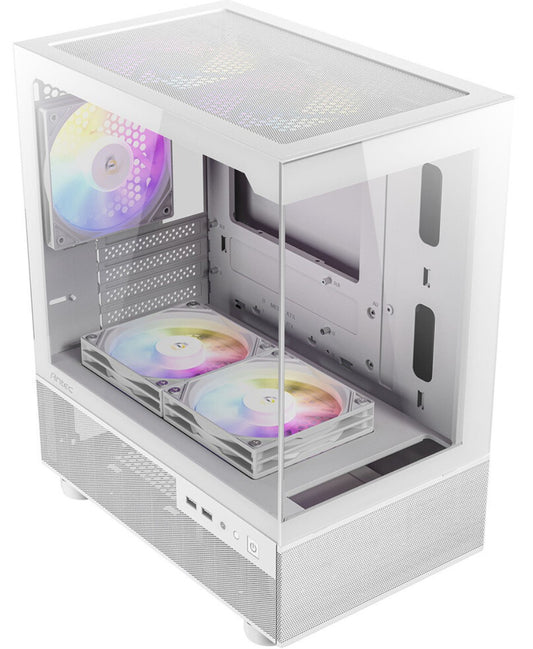 Antec CX200M RGB Elite, mATX, 270 degrees view, USB 3.0 x 2, Audio I/O Bottom. M