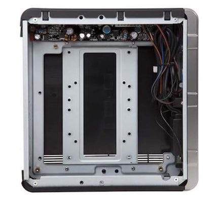 Antec ISK110-VESA Mini-ITX Slim PC Case — External 90W PSU, 2x USB 3.0, VESA Mountable