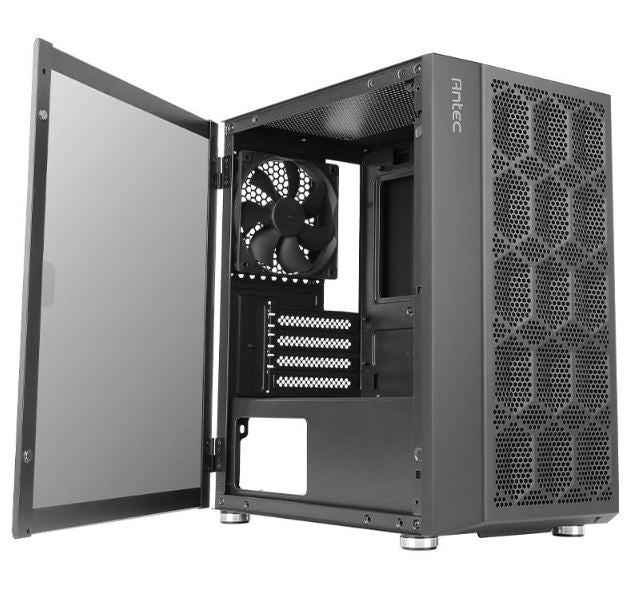 Antec NX200M RGB m-ATX, ITX Case, 3x RGB Fan. Large Mesh Front for excellent coo
