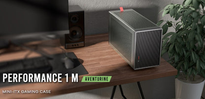 Antec Performance 1 M Aventurine Green. Mini-ITX  USB 3.1 Type-C, PCI-E Riser Ca