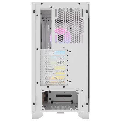 Corsair 3000D RGB AIRFLOW Mid-Tower PC Case - White, ATX, 360 GPU, 170 CPU cooler, 220 PSU, 3x AR120 RGB, 2x USB-A Gen 1