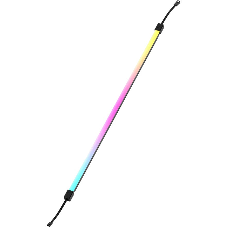 Corsair iCUE LINK LS350 Aurora RGB Light Strips - 350mm Kit â€“ 350Ã—10Ã—10mm, magnetic mount, black, addressable LEDs