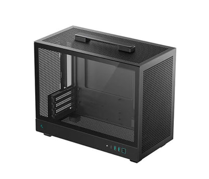 DeepCool CH160 PLUS Portable Micro-ATX Compact Case, USB3.0×2, Gen2 Type-C x1,