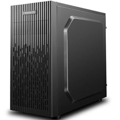 DeepCool MATREXX 30 Full Tempered Glass Side Panel M-ATX Case, 1x 120mm Black Fa