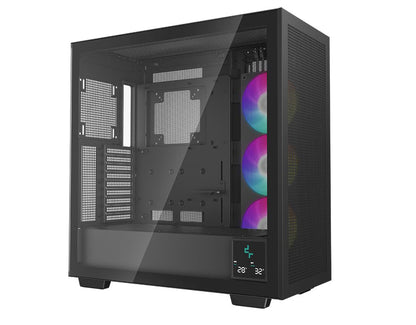 DeepCool MORPHEUS Modular High Airflow ATX Case, 1xPre-Installed Fans, USB3.0×4