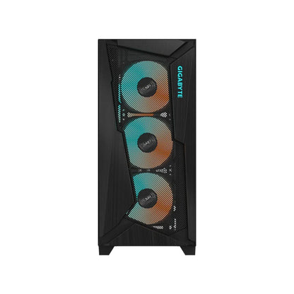 Gigabyte C301V2 RGB Tempered Glass E-ATX Black Mid Tower Gaming Chassis  2x3.5'