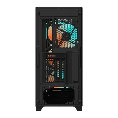 Gigabyte C301V2 RGB Tempered Glass E-ATX Black Mid Tower Gaming Chassis  2x3.5'