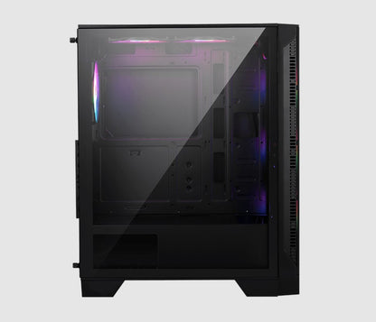 MSI MAG FORGE 120A AIRFLOW ATX Case, 2x USB 3.2, 1x Mic-in / Audio-out, 1x LED, 3x 2.5', 2x 2.5'/3.5', ATX / Micro-ATX / Mini-ITX