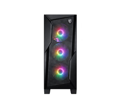 MSI MAG FORGE 130A AIRFLOW ATX Case, 2x USB 5Gbps, 1x Mic-in / Audio-out, 1x LED, 3x 2.5', 2x 2.5'/3.5', ATX / Micro-ATX / Mini-ITX
