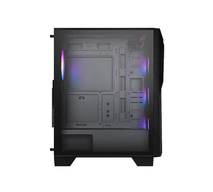 MSI MAG FORGE 130A AIRFLOW ATX Case, 2x USB 5Gbps, 1x Mic-in / Audio-out, 1x LED, 3x 2.5', 2x 2.5'/3.5', ATX / Micro-ATX / Mini-ITX