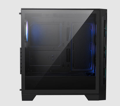 MSI MAG FORGE 321R AIRFLOW Micro ATX Case, 2x USB 3.2, 1x Mic-in / Audio-out, 1x