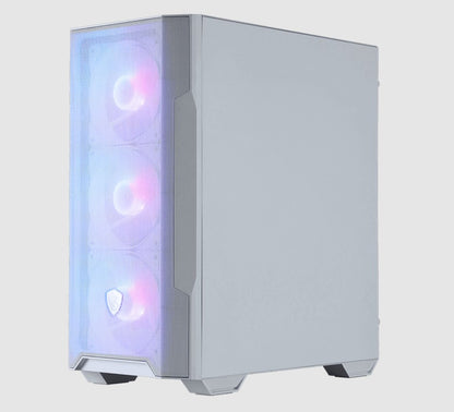 MSI MAG FORGE M100R WHITE Micro ATX Case, 1x USB 3.2, 2x USB 2.0, 1x Audio, 1x M