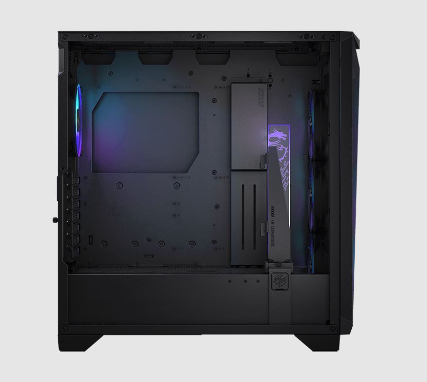 MSI MPG GUNGNIR 300R AIRFLOW BLACK Mid-Tower Case, Supports ATX / M-ATX / Mini I