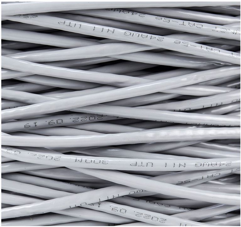 8ware CAT6 UTP Cable 305m Roll - Grey White Full 0.55mm Copper UTP stranded Ethe
