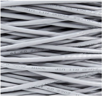 8ware CAT6 UTP Cable 305m Roll - Grey White Full 0.55mm Copper UTP stranded Ethe