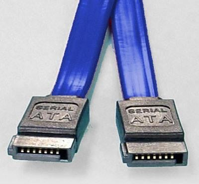 8Ware SATA 3.0 Data Cable 0.5m — Straight 180° to 180°, Male to Male, 26AWG